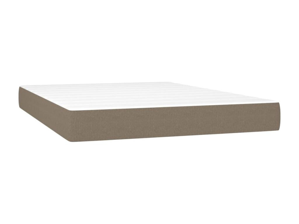 Bed base with 140x200 mattress, fabric