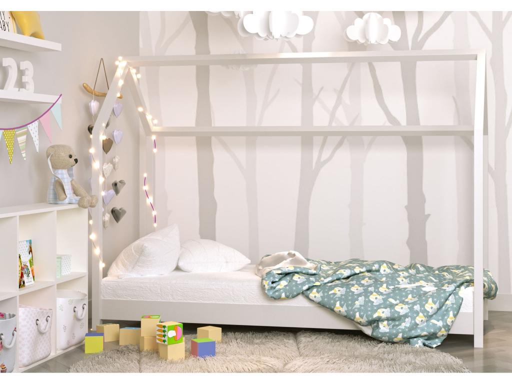 Children's Cabin Bed - White 200x90cm