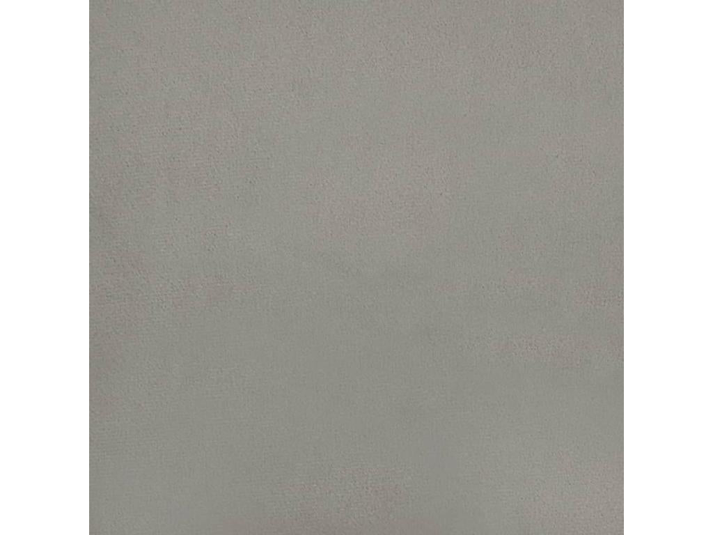 Headboard with wings, light grey, 183x16x78/88 cm, velvet