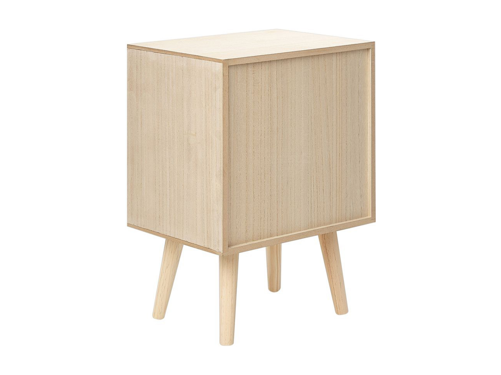 Light Paulownia Bedside Table