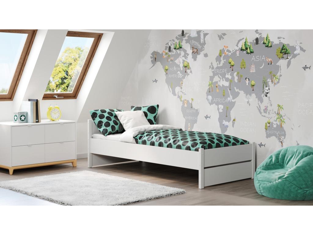 Single bed with 160x80 mattress