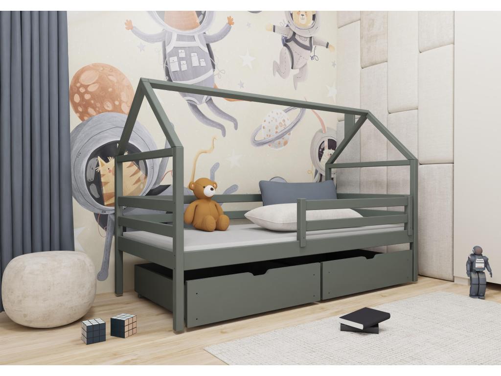 Cabin bed Hb005 90x200 cm Graphite