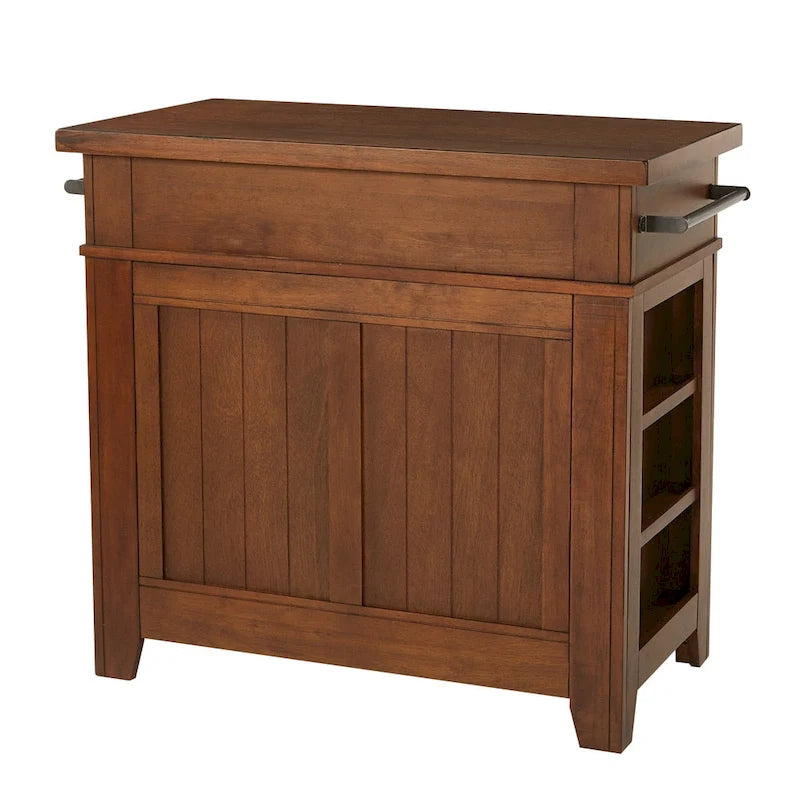 Copper Grove Mandevilla Oak Kitchen Island