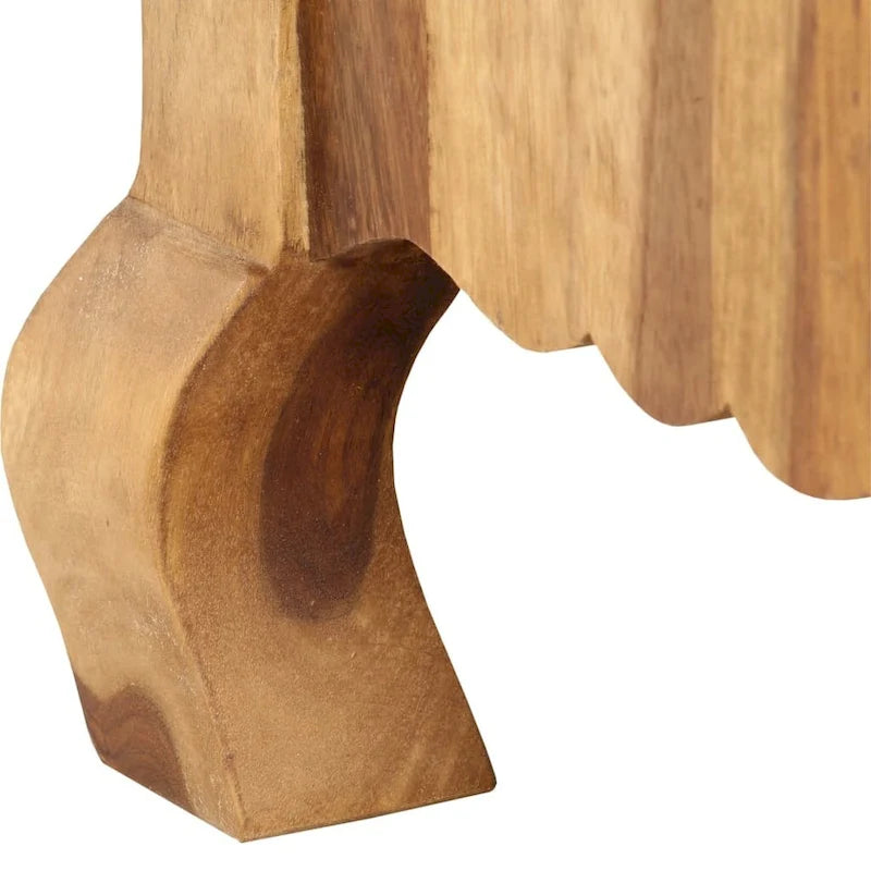 vidaXL TV Stand 45.3x11.8x16.5 Solid Wood