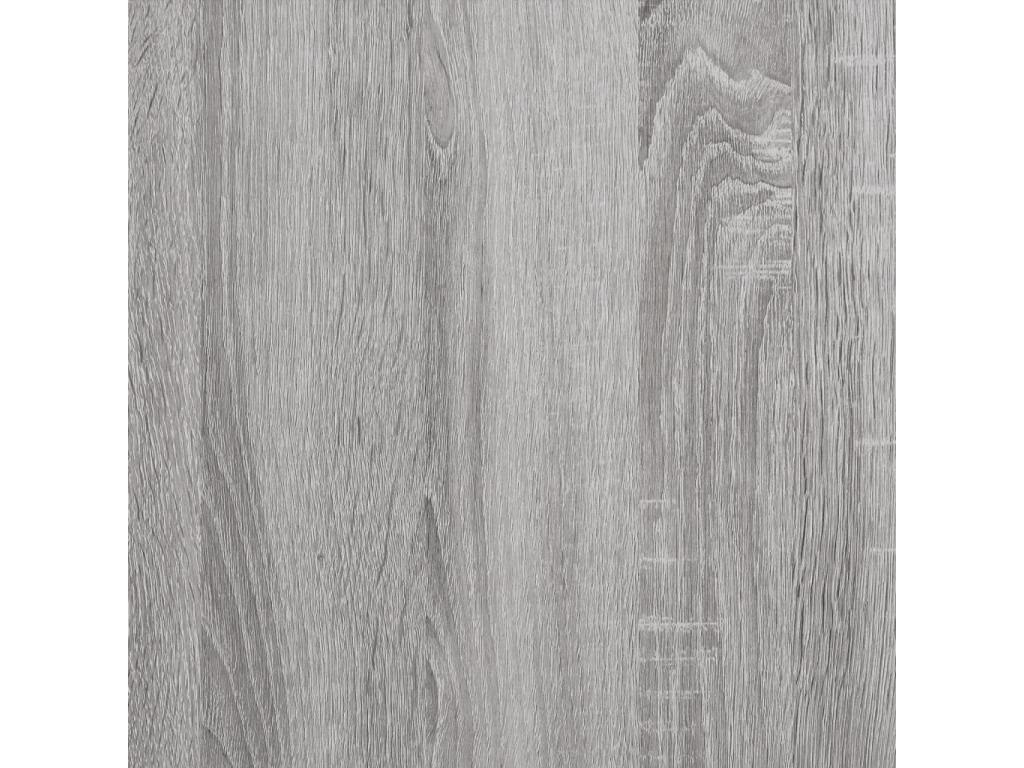 Grey console table 180x29x76.5 engineered wood