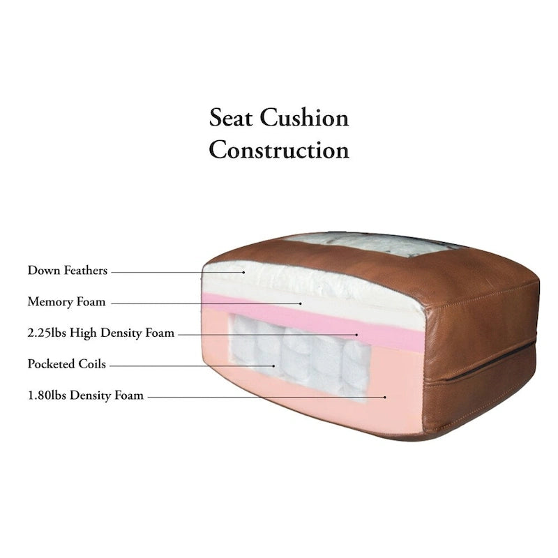 Hydeline Newport Top Grain Chesterfield Leather Chair