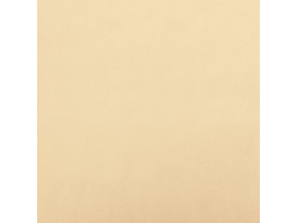 Wingback armchair with cream velvet footstool