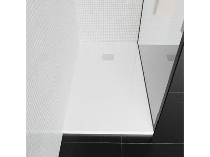 Cuttable shower tray 140x90 ET Boch Exclusive rectangular white