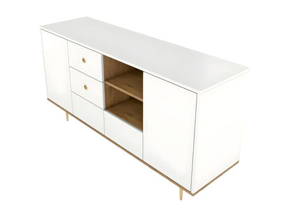 Modern white sideboard / 160 cm
