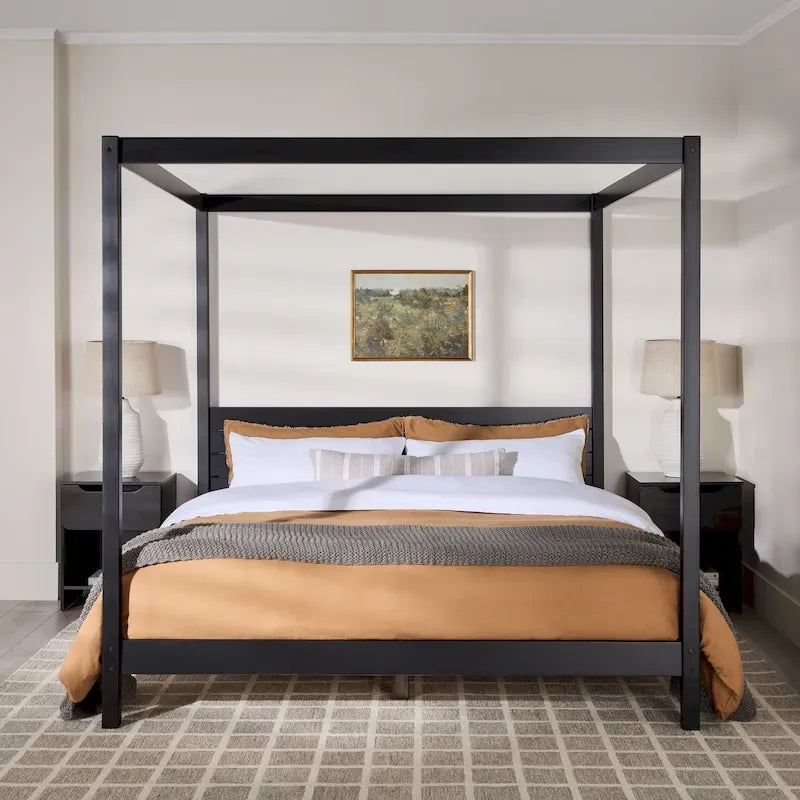 Middlebrook Designs Minimalist Canopy King Bedframe