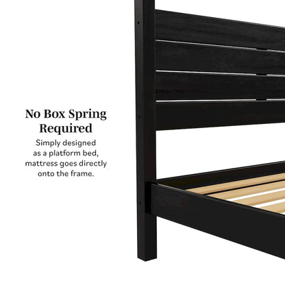 Middlebrook Designs Minimalist Canopy King Bedframe