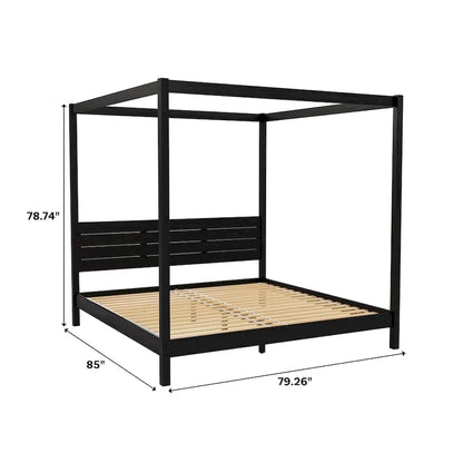 Middlebrook Designs Minimalist Canopy King Bedframe