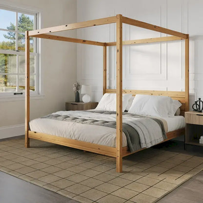 Middlebrook Designs Minimalist Canopy King Bedframe