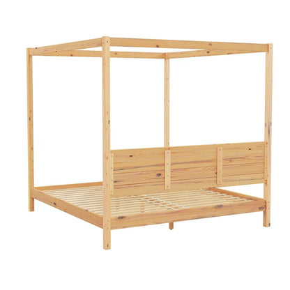 Middlebrook Designs Minimalist Canopy King Bedframe