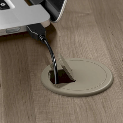 Cabot 60W Computer Desk with Hutch in Espresso Oak by Bush Furniture