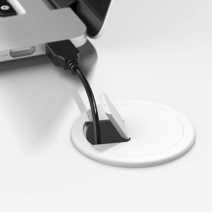 Cabot 60W Computer Desk with Hutch in Espresso Oak by Bush Furniture