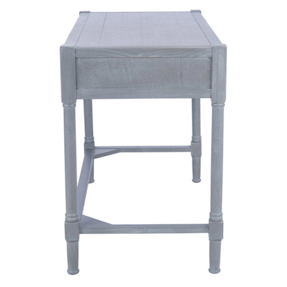 SAFAVIEH Zennure White Washed Grey Writing Desk