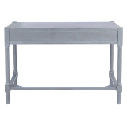 SAFAVIEH Zennure White Washed Grey Writing Desk