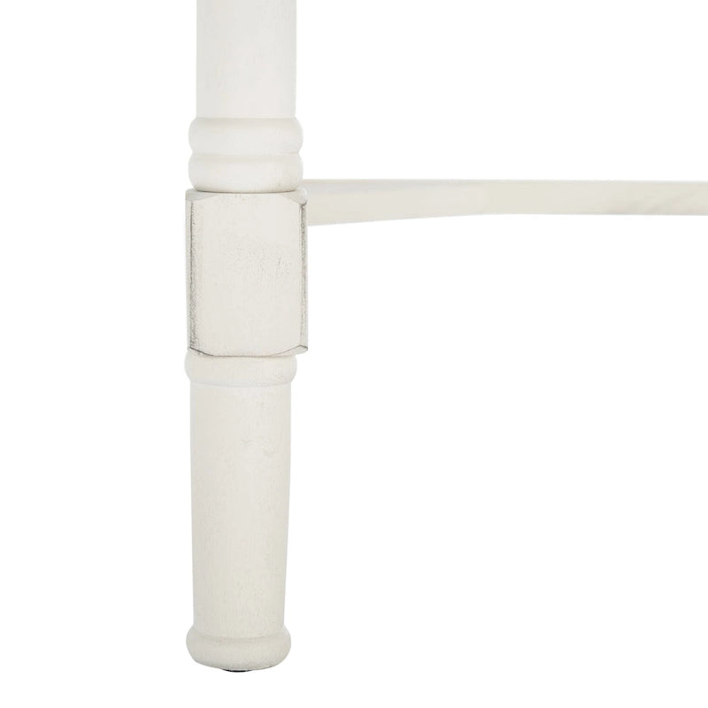 SAFAVIEH Zennure White Washed Grey Writing Desk