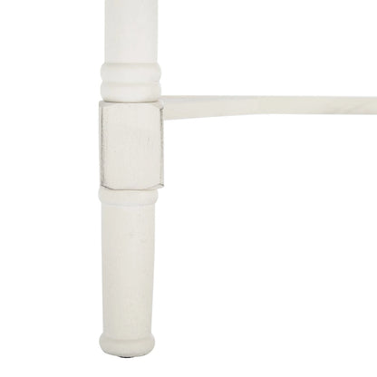 SAFAVIEH Zennure White Washed Grey Writing Desk