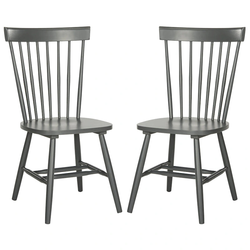 SAFAVIEH Parker Windsor Spindle Solid Wood Dining Chair Set of 2 - 21W x 21D x 36H