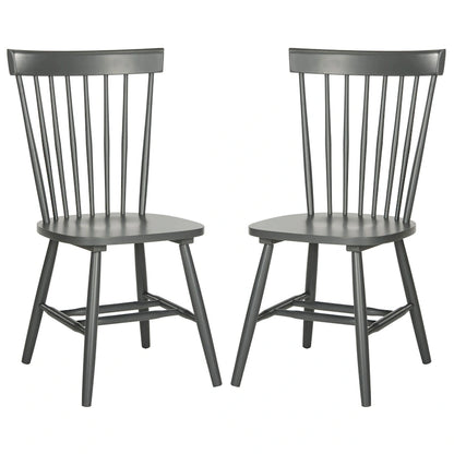 SAFAVIEH Parker Windsor Spindle Solid Wood Dining Chair Set of 2 - 21W x 21D x 36H
