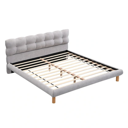Christopher Knight Home Full/Queen/King Size Boucle Upholstered Platform Bed