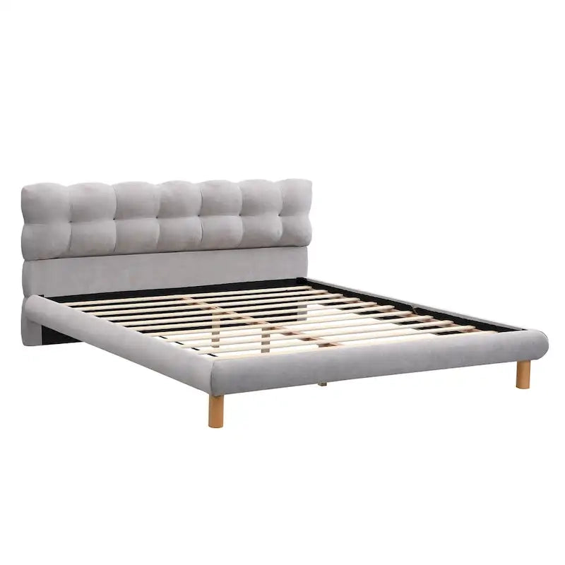 Christopher Knight Home Full/Queen/King Size Boucle Upholstered Platform Bed