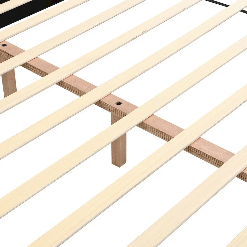 Christopher Knight Home Full/Queen/King Size Boucle Upholstered Platform Bed