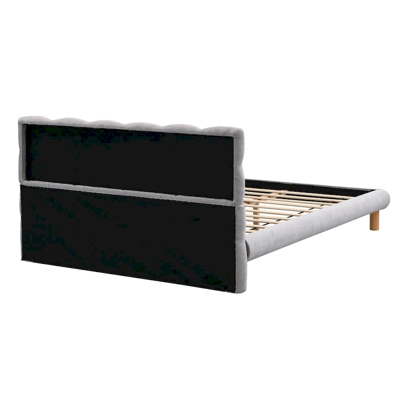 Christopher Knight Home Full/Queen/King Size Boucle Upholstered Platform Bed