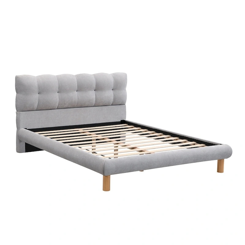 Christopher Knight Home Full/Queen/King Size Boucle Upholstered Platform Bed