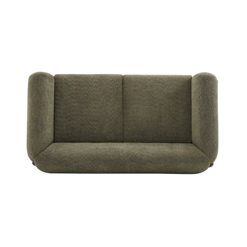Alma Upholstered Boucle Loveseat by Christopher Knight Home