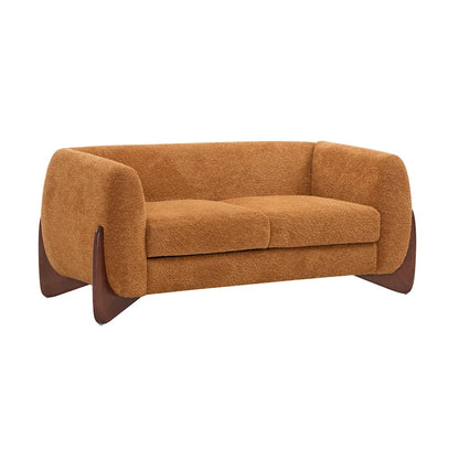 Alma Upholstered Boucle Loveseat by Christopher Knight Home