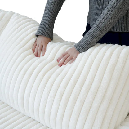 Modular Sectional Couch, Convertible V Shaped Sofa for Living Room, Deep Seat Cloud Sectional Couch, 5 Seat Comfy Modular Sofa