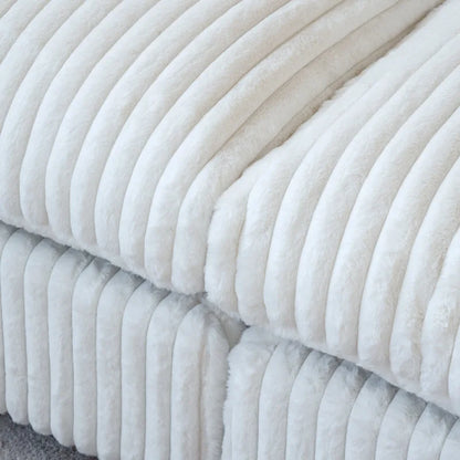 Modular Sectional Couch, Convertible V Shaped Sofa for Living Room, Deep Seat Cloud Sectional Couch, 5 Seat Comfy Modular Sofa