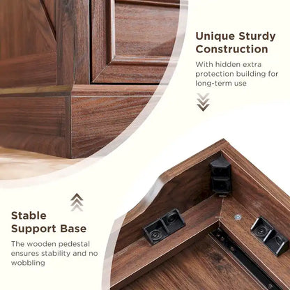 Farmhouse 9 Drawers Dresser Chests for Bedroom, Wood Chest of Drawers