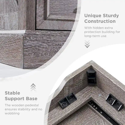 Farmhouse 9 Drawers Dresser Chests for Bedroom, Wood Chest of Drawers