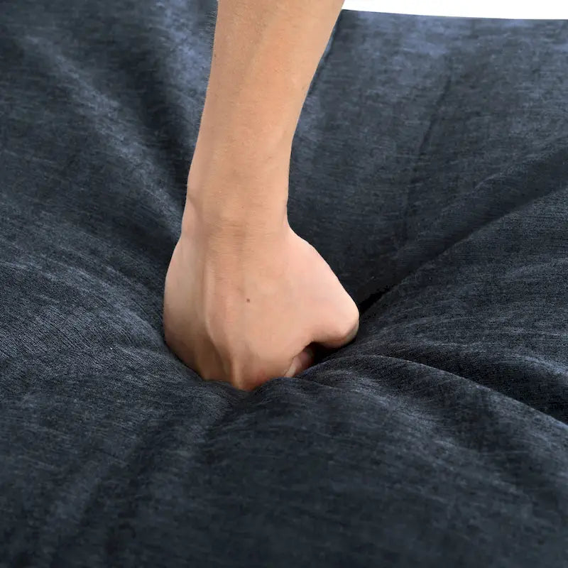 126 Polyester 8-Piece Modular Sofa Bed with Storage, Faux Double-Layer Cushions and Customizable Configuration