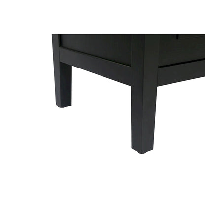 60 Modern Farmhouse Accent Cabinet with 4 Doors & Adjustable Shelf