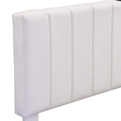 Lift Up Storage Platform Bed Frame, PU Leather Upholstered Low Profile Bed with Remote Control LED Lights, Sockets, USB Ports