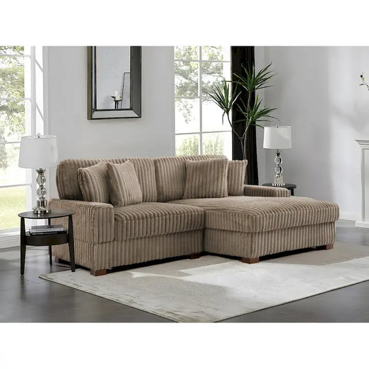 Indoor Oversized Modular Sectional Sofa Set Chaise Armchair