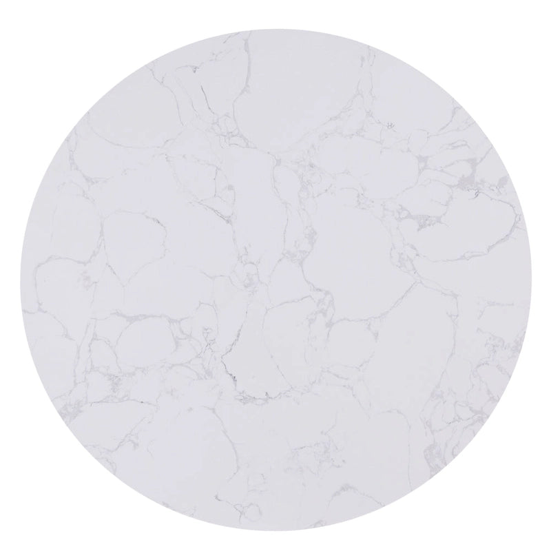 Furniture of America Darcy Modern Natural Wood Round Dining Table