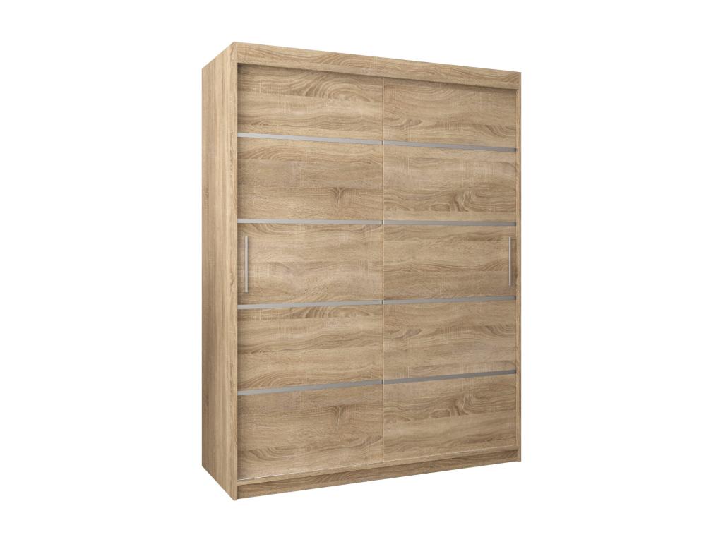 Wardrobe 1 with Sliding Doors 200/150/62 2 Doors