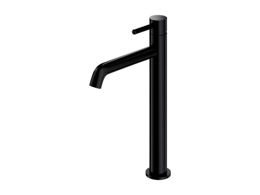High Y-shaped basin mixer tap in black