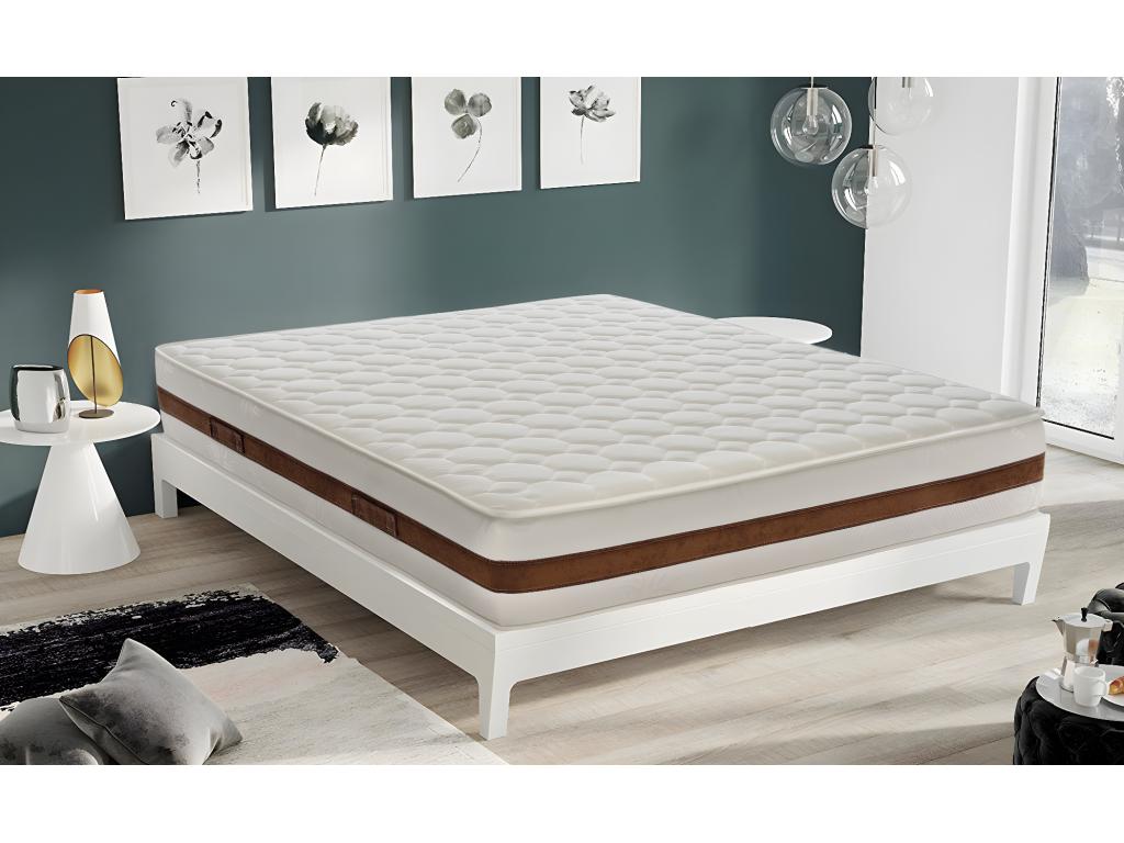 Memory foam mattress with 5 cm of memory foam, 22 cm high, 180x200 cm model