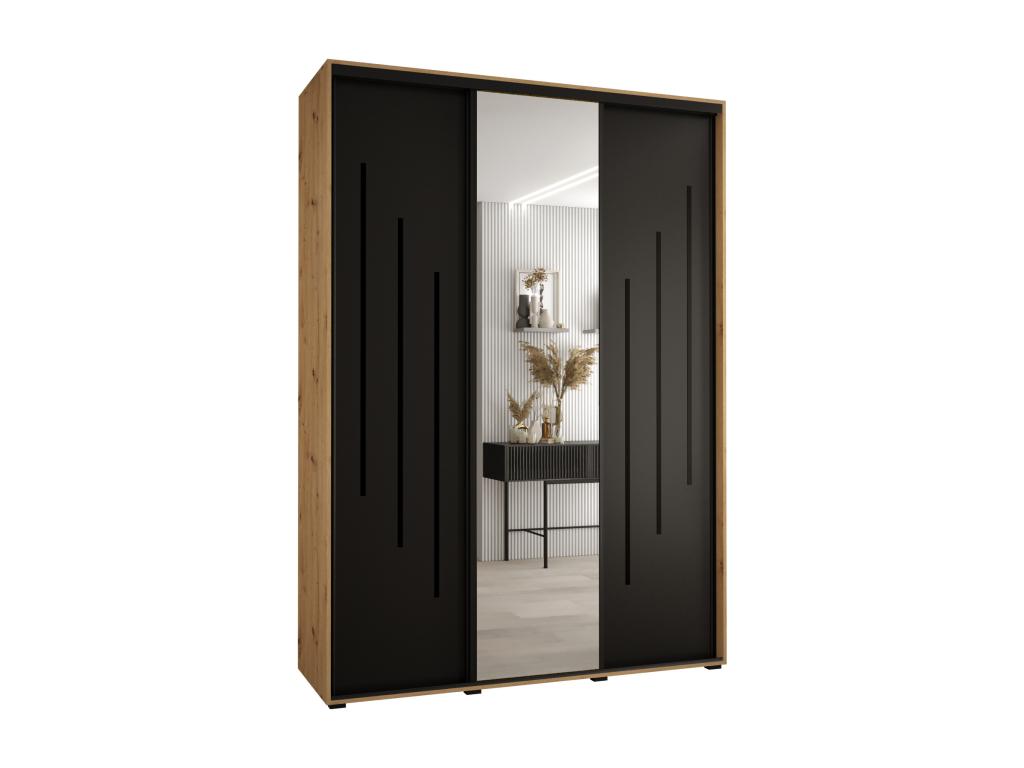 Boisona 9 Sliding Door Wardrobe 235.2/180/45 3 doors
