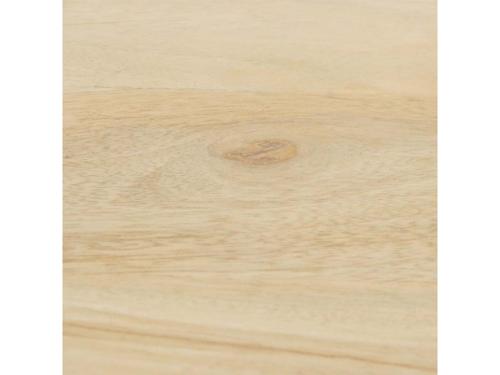 Bedside table L95 chest of drawers side table cabinet drawer mango wood 51x45x40cm natural