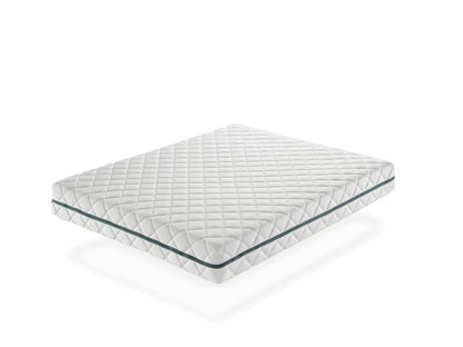 Pocket spring mattress 90x200 cm, 24 cm thick, 7 comfort zones - Removable cover - Hygienic and breathable