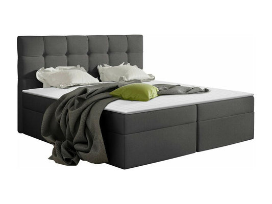 Continental Bed 195 Double Continental Gray 180x200 Tapestry 186x206cm