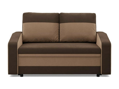 2-seater sofa with sleeper function, Dark Brown